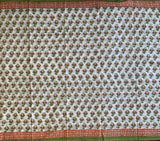 Aadarshini - Sanganeri block printed mul cotton saree