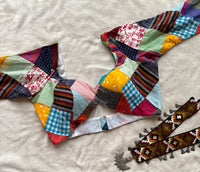 Madhu readymade full sleeves patchwork blouse