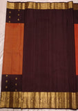 Kanjalochana handwoven pure silk Kanjivaram saree