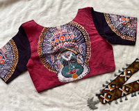 Akhila readymade batik blouse