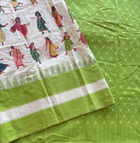 Tabitha Ikat with quirky print - The Maggam Collective