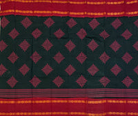 Divya Sungudi saree with Kolam