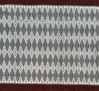 Kaju Katli et Chocolat handwoven double Ikat mercerised cotton with blouse