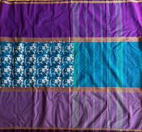 Narasimhi Kanchi cotton muppangu / mubbagam saree Pichwai printed