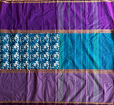 Narasimhi Kanchi cotton muppangu / mubbagam saree Pichwai printed