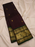 Ni नी Satyabhama handwoven pure silk Kanjivaram