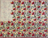 Bahareh resham kota saree with embroidery
