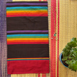 Rainbow brookie mercerised Puttapaka Ikat cotton saree
