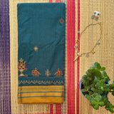 Kasuti embroidered blended silk Ilkal at sale price