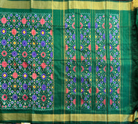 Ratnavali pure silk Rajkot patola Ikat saree