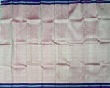 Komaari zero zari pure silk handwoven kanjivaram saree