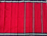 Vandana handwoven Narayanpet cotton saree - The Maggam Collective