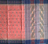 Lost love of the Kinnera - Handwoven Ikat on Kora cotton