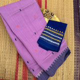 Provence Pasalapudi with hand embroidered kantha blouse