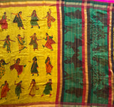 Tabitha Venkatagiri silk cotton with contemporary art print