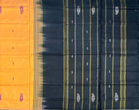 Golden eye handwoven silk Chinnalampattu