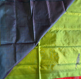 Meenakshi handwoven silk Chinnalampattu with blouse