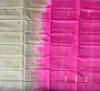 Bikketi blooms - handwoven silk Chinnalampattu