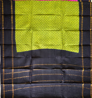 Tulasi puli Sungudi cotton saree
