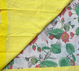 Priya botanical art on Mangalgiri cotton
