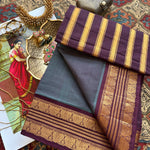 Nimisha Handwoven Guntur 120 Count Heritage Cotton Saree