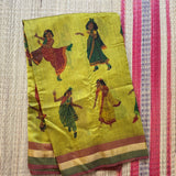 Tabitha Venkatagiri silk cotton with contemporary art print