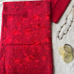 Shirin resham kota saree with Parsi gara embroidery