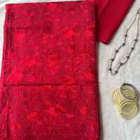 Shirin resham kota saree with Parsi gara embroidery