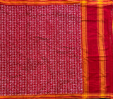 Kaadhal Nadhiye Guntur handloom saree with Tamil script print