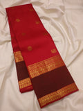 Tripura handwoven pure silk Kanjivaram saree