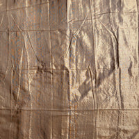 Old Gold tissue linen handloom saree