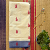 Chitrangada handwoven Siddipet gollabhama fine yarn saree with blouse - The Maggam Collective