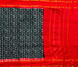 Deepali Sungudi cotton saree with Tamil script print