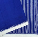 Aparajita Ponduru handspun and handwoven cotton saree with additional blouse - The Maggam Collective