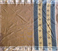 Tarini handwoven Patteda Anchu saree baby kolam print with blouse