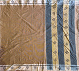Tarini handwoven Patteda Anchu saree baby kolam print with blouse