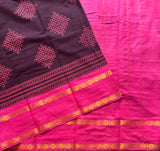 Vimala Sungudi Kolam with blouse
