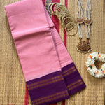 Daayitri Rettai Pettu border Sungudi cotton saree