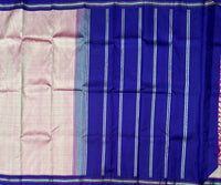Komaari zero zari pure silk handwoven kanjivaram saree