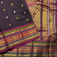 Rajasulochana - Handwoven Gadwal silk cotton in Kanjivaram style