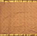 All that glitters silk cotton Chinnalampattu banana fiber saree with Tamil letters