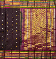 Rajasulochana - Handwoven Gadwal silk cotton in Kanjivaram style