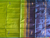 Meenakshi handwoven silk Chinnalampattu with blouse