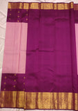 I’m a Barbie girl handwoven pure silk Kanjivaram saree