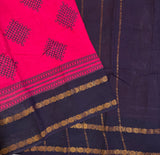 Kannagi Sungudi saree with Kolam