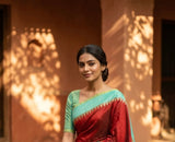 Priyamvadha Handwoven Gadwal silk saree