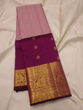 I’m a Barbie girl handwoven pure silk Kanjivaram saree