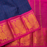 Thikshita dip dyed Madurai Sungudi saree with Tamil print