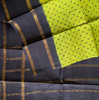 Tulasi puli Sungudi cotton saree