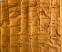 Kavi Handwoven silk cotton Mangalgiri Bharatiyar print